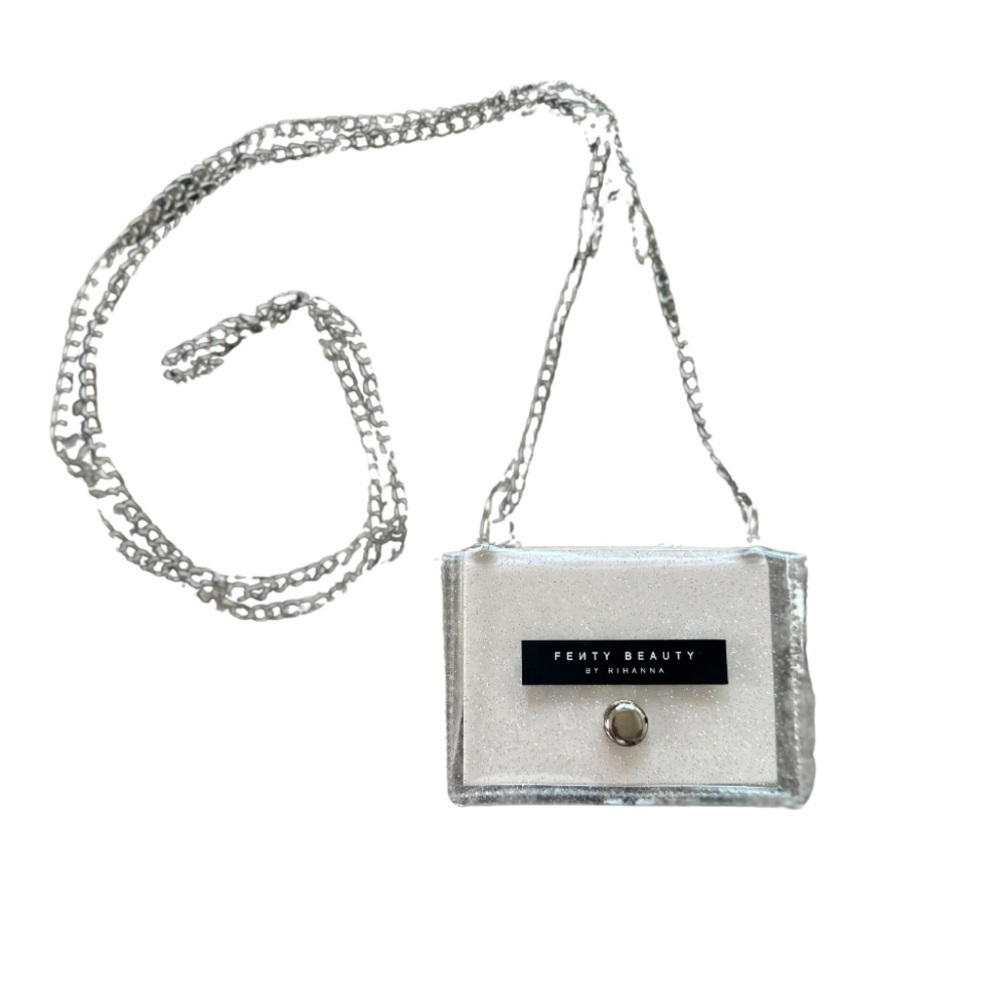 RARE / Collectors Fenty NWT Invisimatte in Clear Fenty Mini Purse
